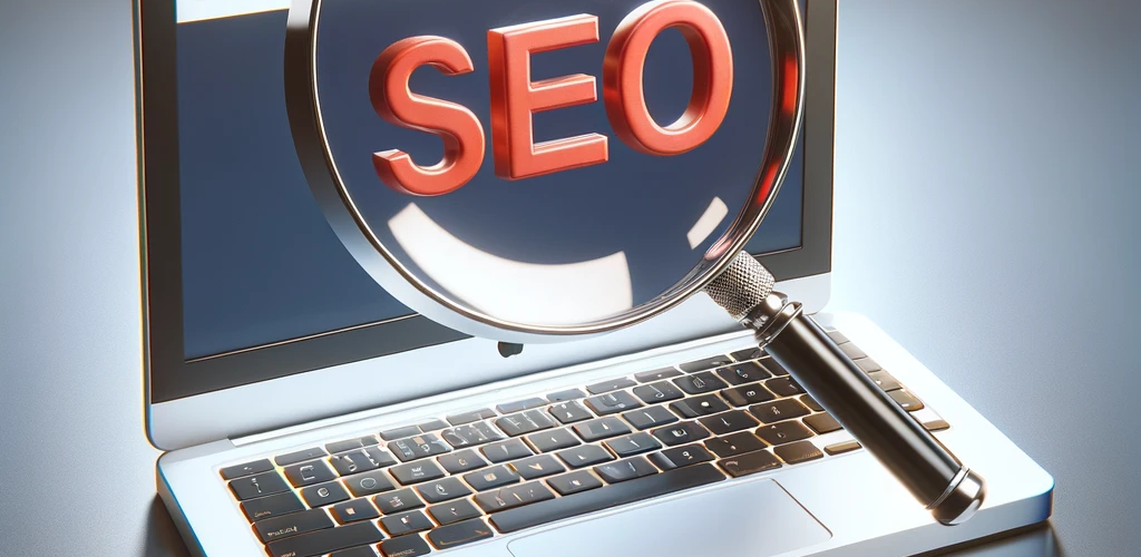 SEO en una pantalla de ordenador